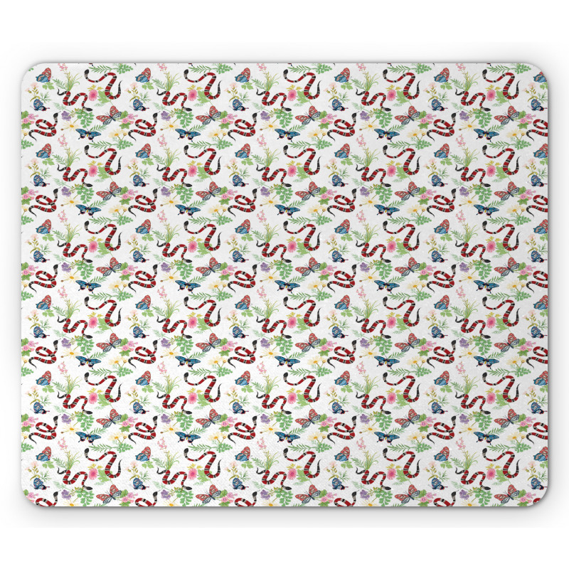 Coral Snakes Design Mouse Pad