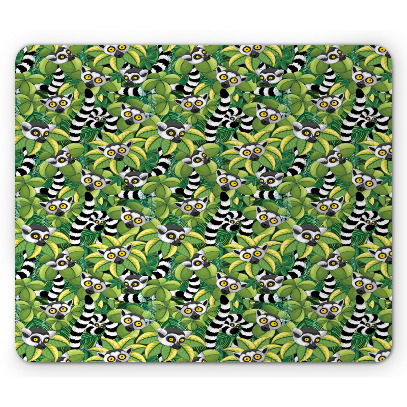 Exotic Jungle Monkey Graphic Mouse Pad