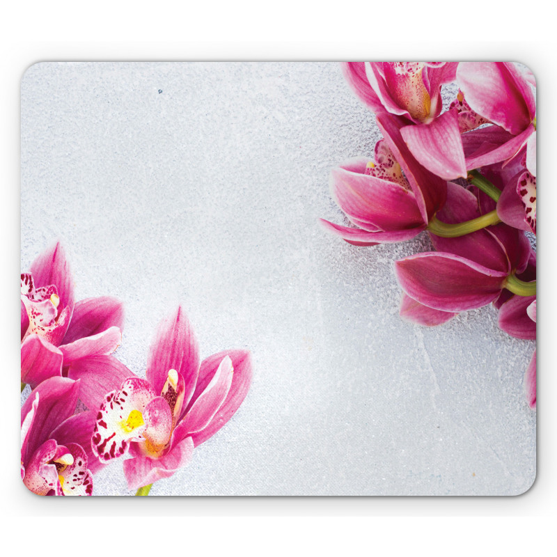 Relaxing Orchids Pattern Mouse Pad