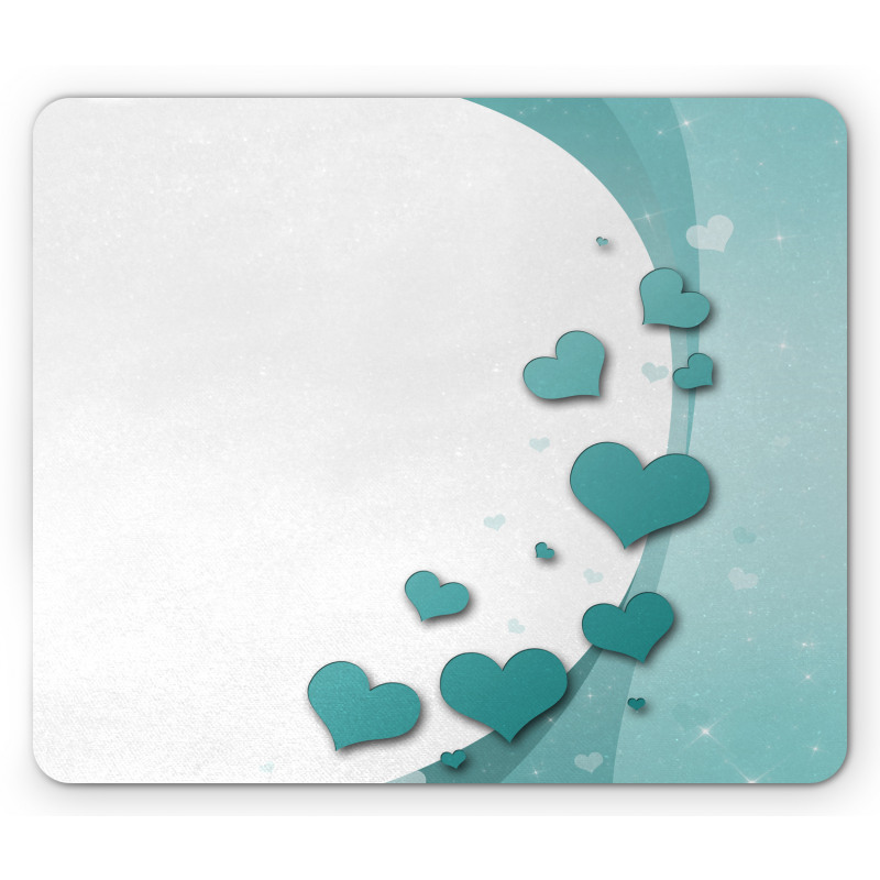 Hearts Valentines Mouse Pad