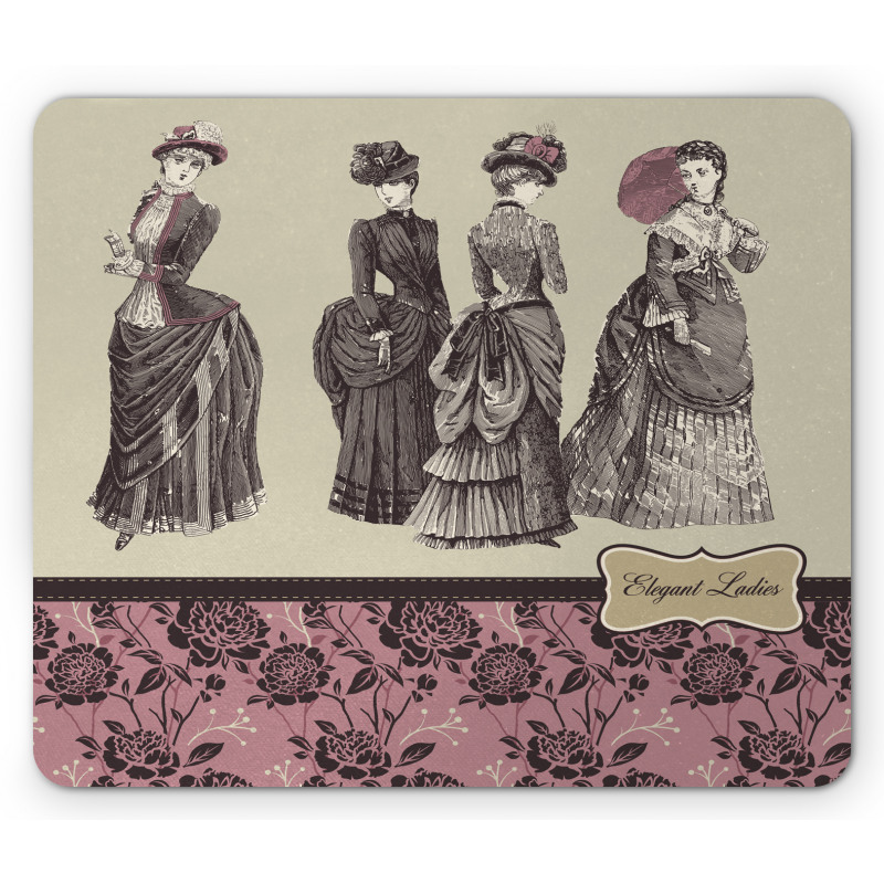 Women Fashion Handbag Mouse Pad