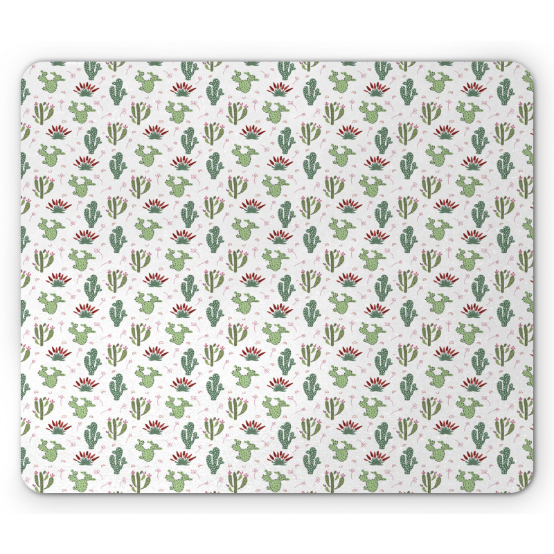 Prickle Desert Plants Flower Mouse Pad