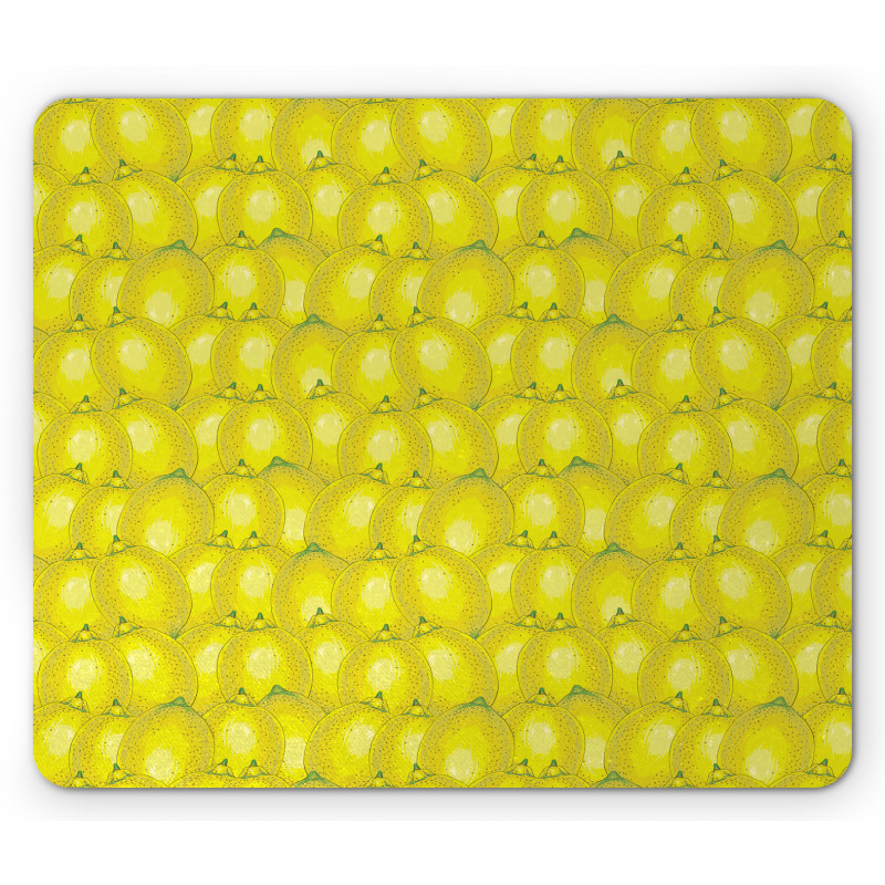 Ripe Citrus Vivid Drawing Mouse Pad