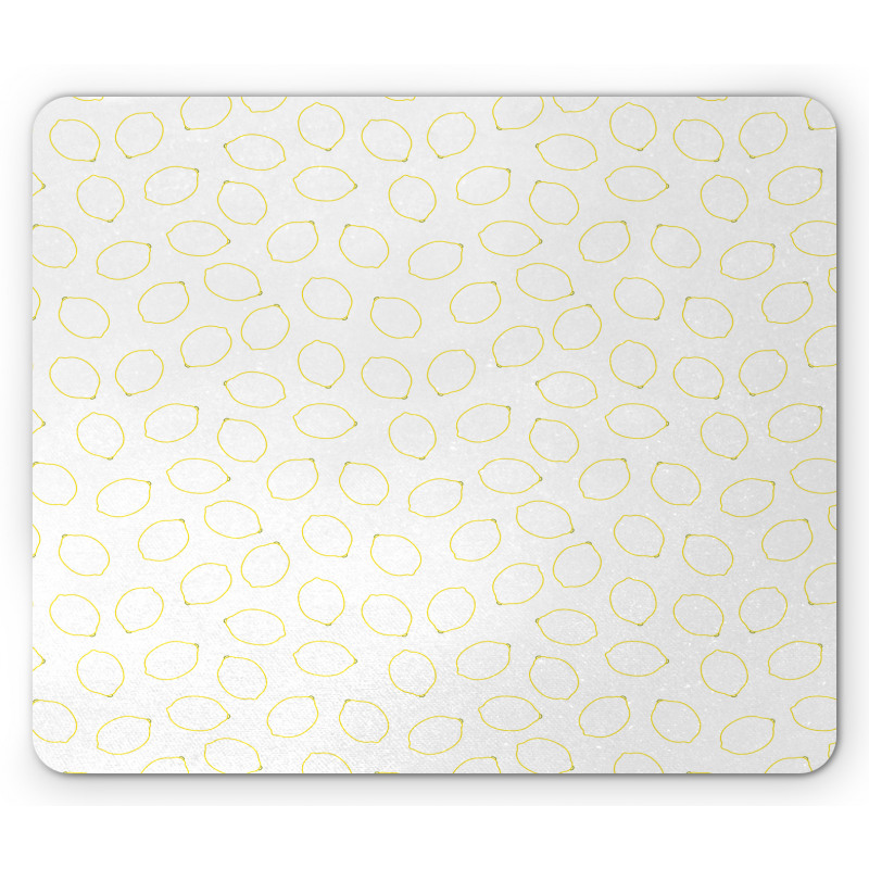 Simple Citrus Cartoon Mouse Pad