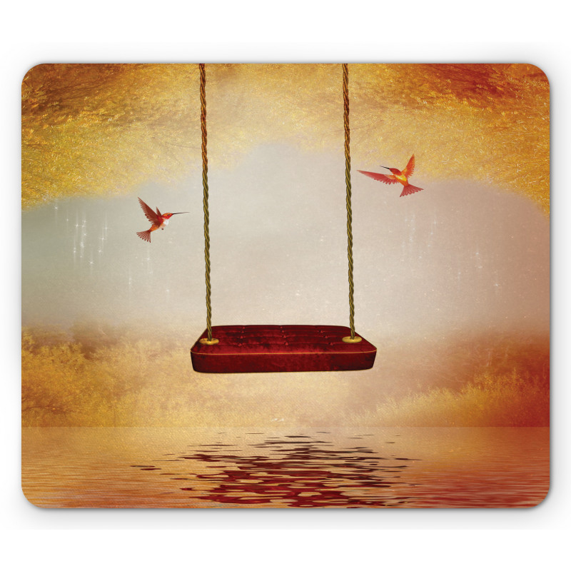 Hummingbird Peace Mouse Pad