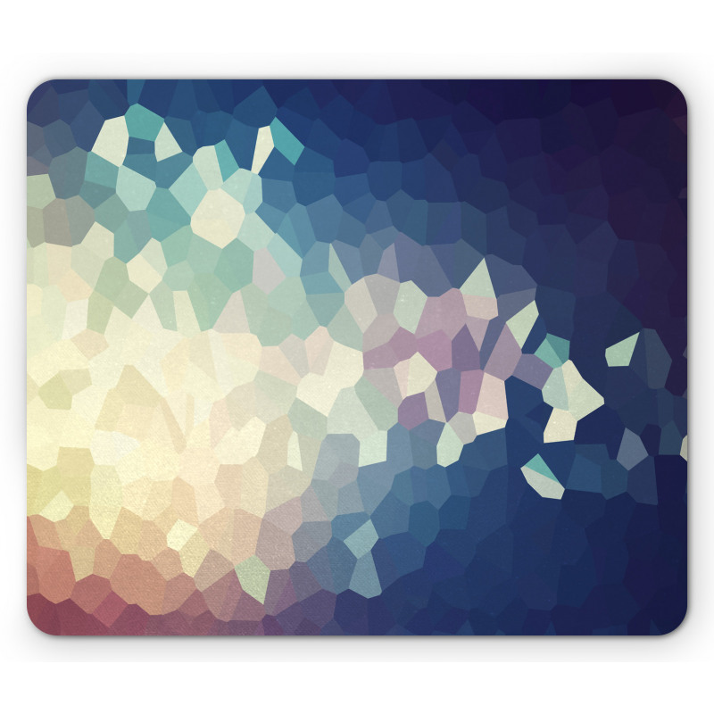 Polygonal Pixel Art Graphic Mouse Pad