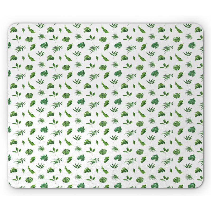 Simple Tropic Leaves Mouse Pad