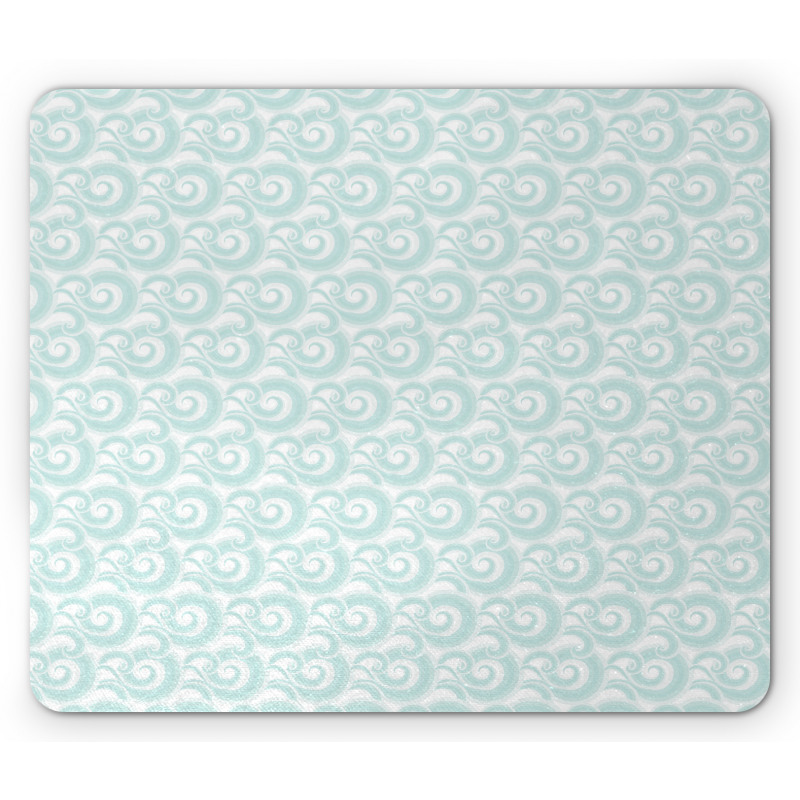 Abstract Clouds Waves Mouse Pad