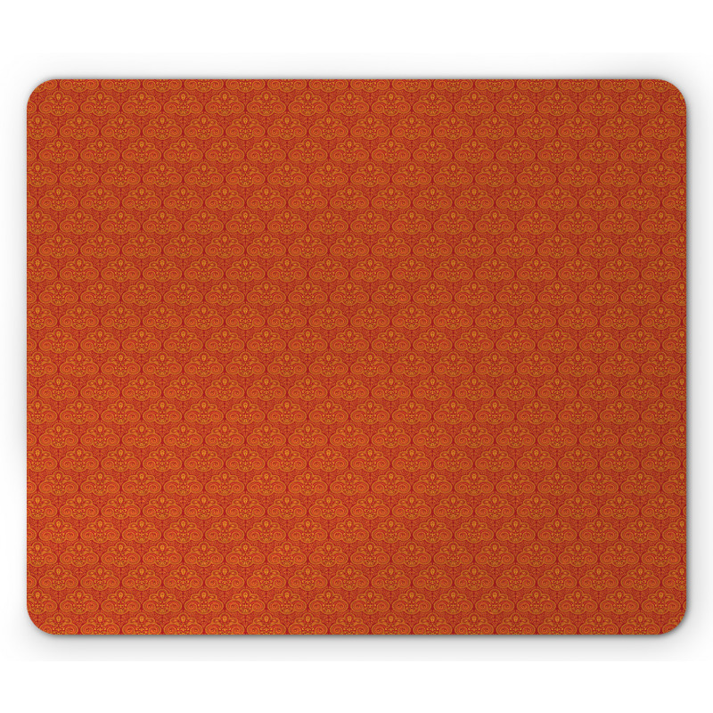 Warm Colors Tradition Ornate Mouse Pad