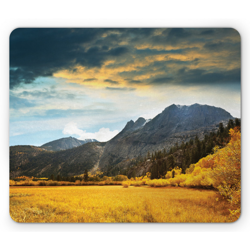 Mountain Grassland Sun Mouse Pad