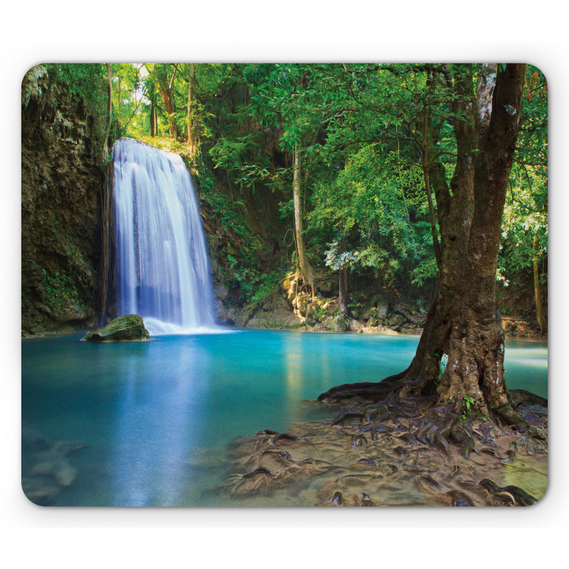 Asia Thailand Jungle Trees Mouse Pad