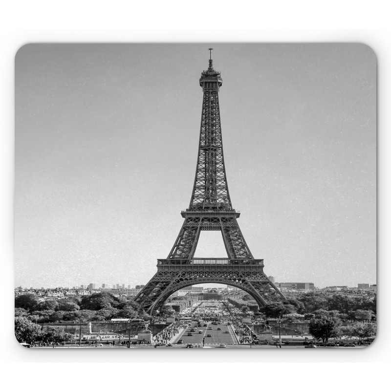 Old Times City Image Mouse Pad