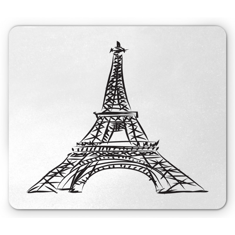 Famous European Tower Mouse Pad