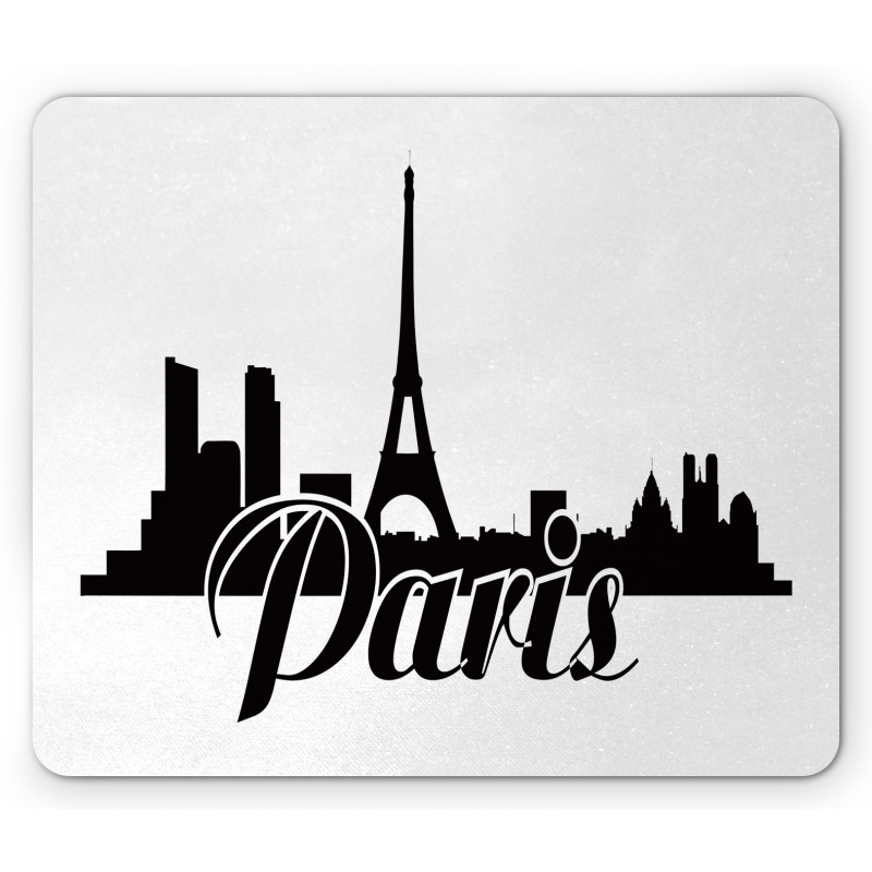 Paris and Cityscape Mouse Pad