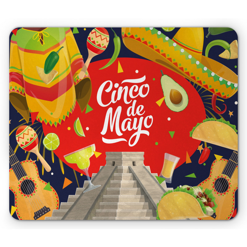 Mexico Celebration Mouse Pad