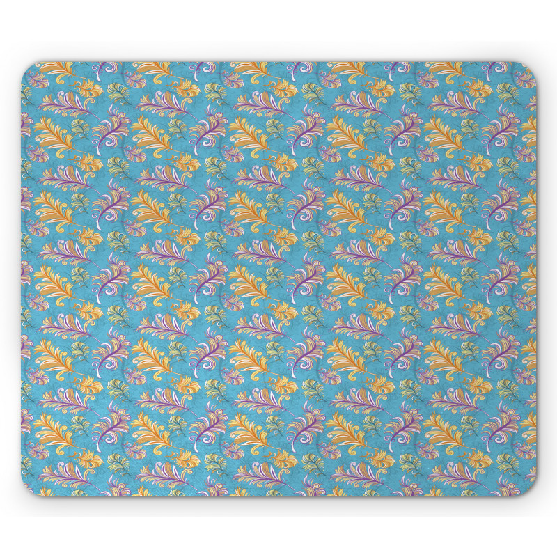 Abstract Bird Plumage Mouse Pad