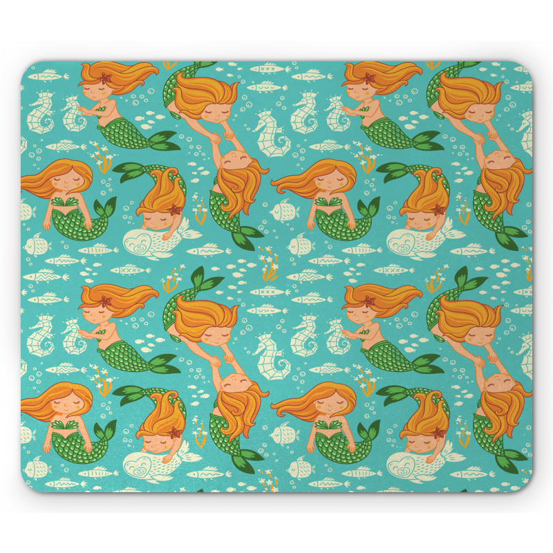 Cartoon Character Sea Mouse Pad