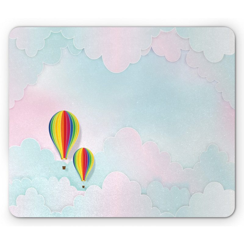 Dreamy Gradient Sky Mouse Pad