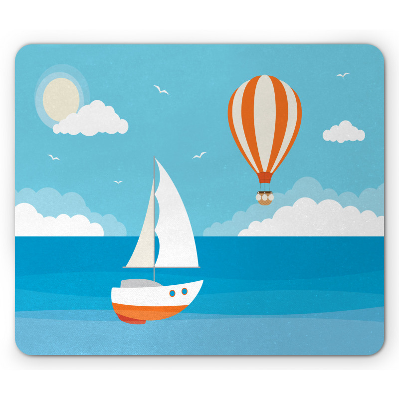 Boat Holiday Sea Mouse Pad