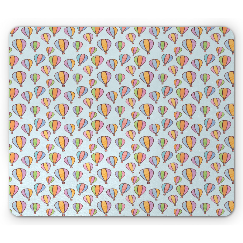 Sky Vehicle Cartoon Mouse Pad