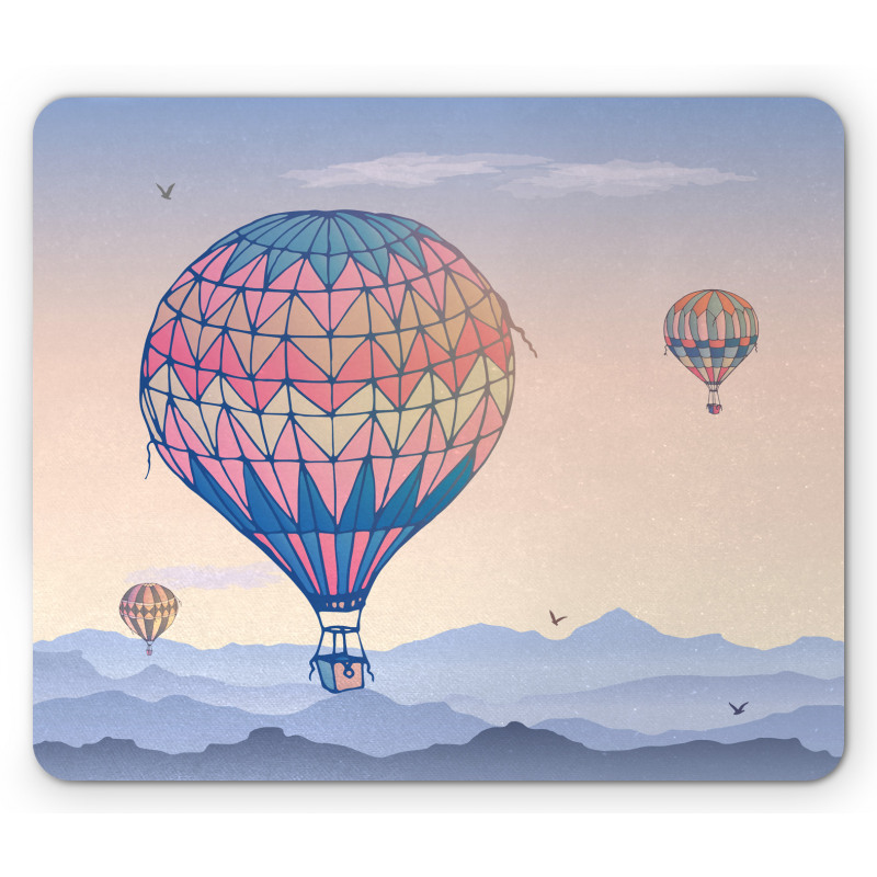 Gradient Mountains Mouse Pad