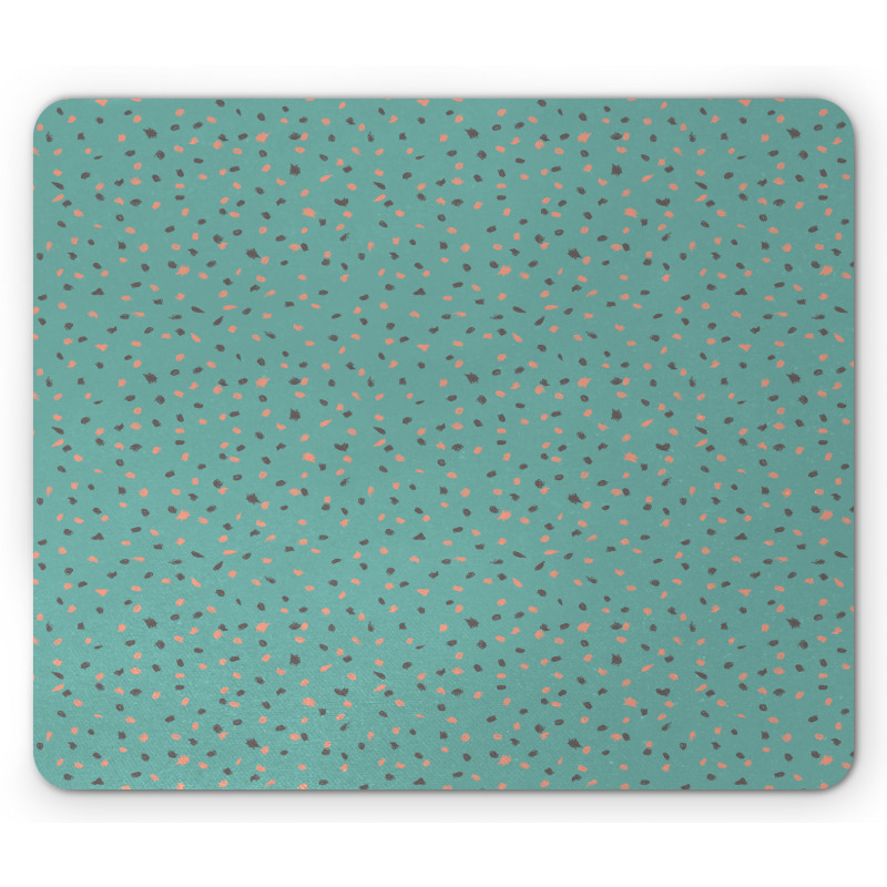 Scribble Irregular Spots Mouse Pad