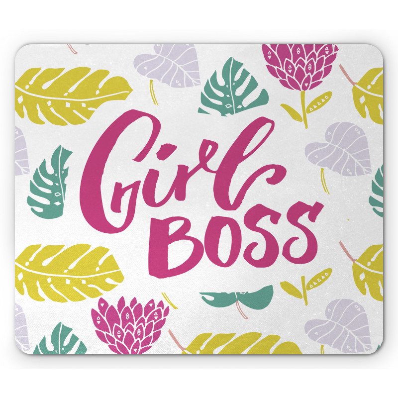 Feminism Calligraphy Art Mouse Pad