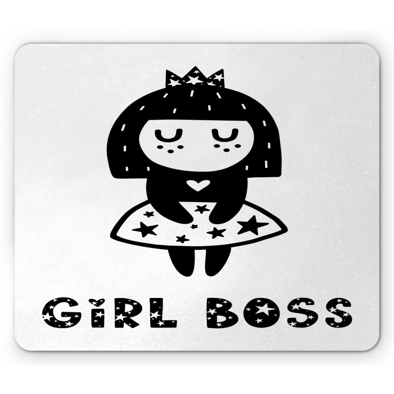 Princess Doodle Mouse Pad