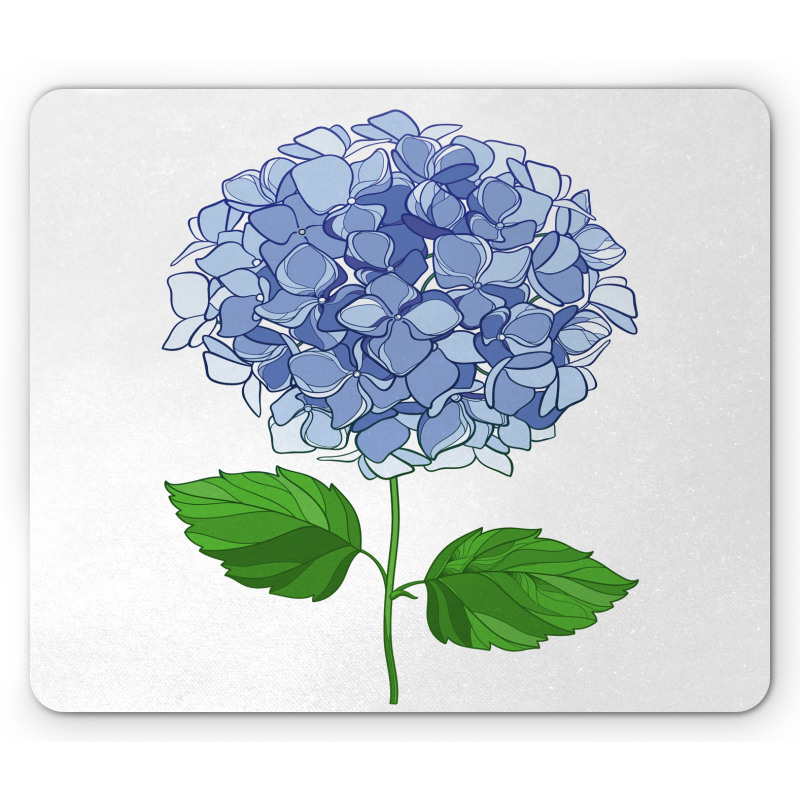 Simple Flower Blooms Mouse Pad