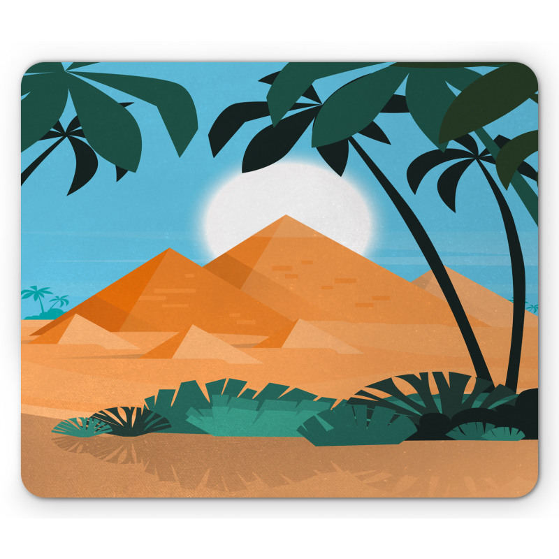 Desert and Pyramids Mouse Pad