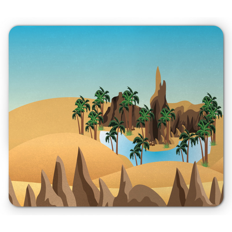 Exploration in the Desert Mouse Pad