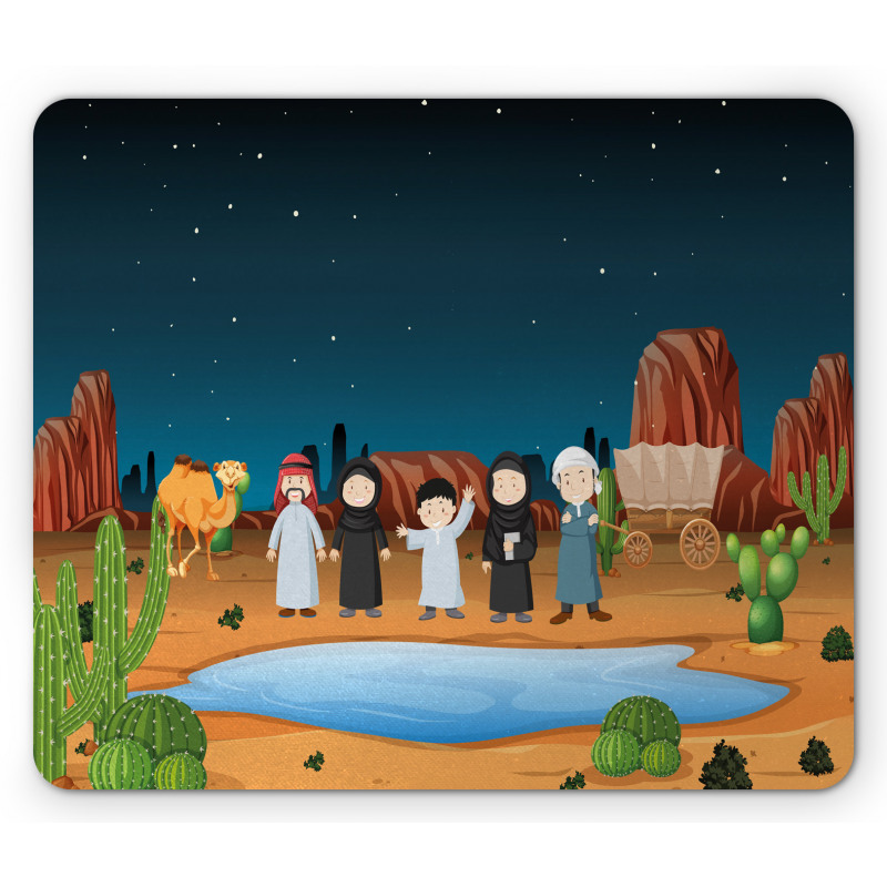 Eastern Traditional Family Mouse Pad