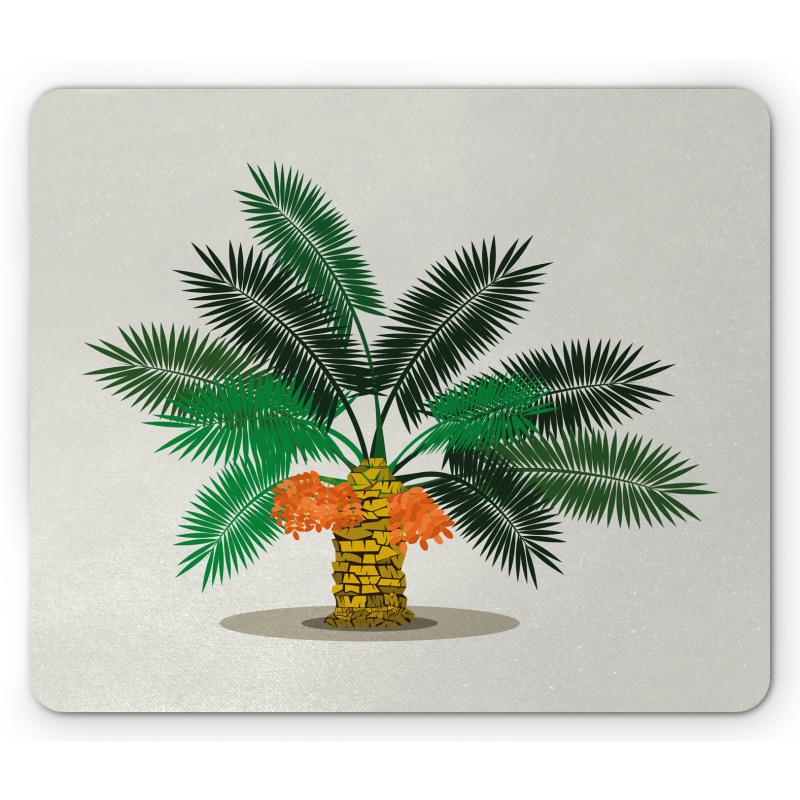 Tropical Oasis Leaves Mouse Pad