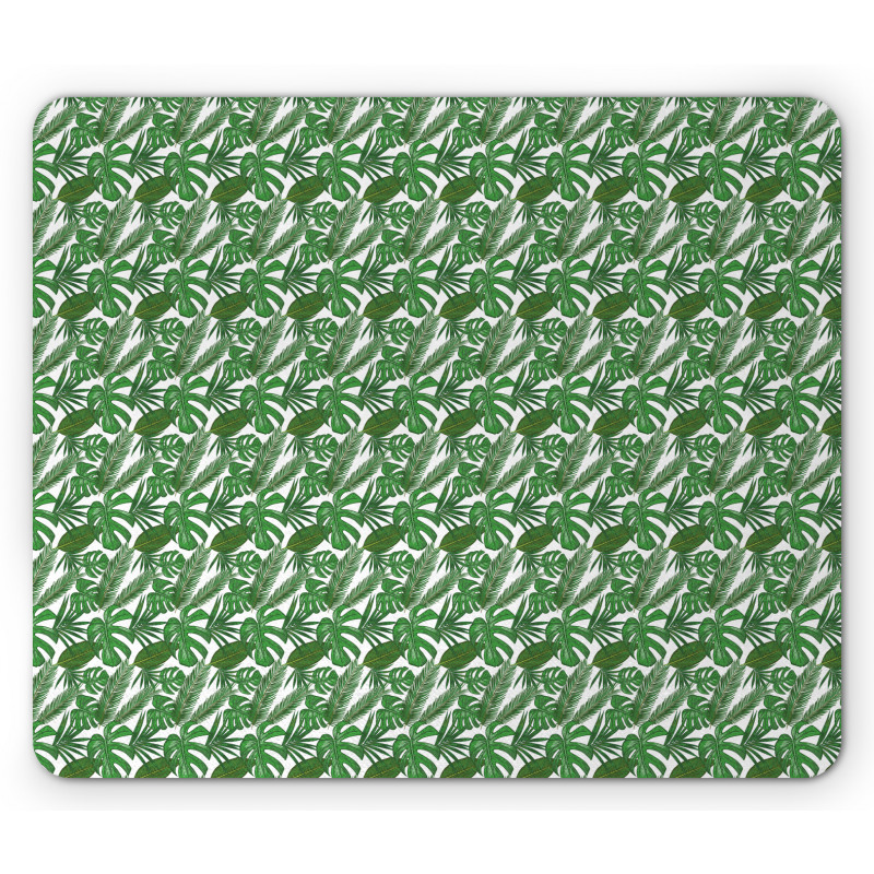 Summer Tropical Jungle Mouse Pad