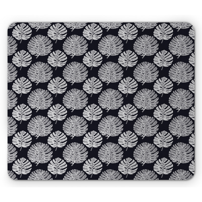 Modernistic Leaves Art Mouse Pad