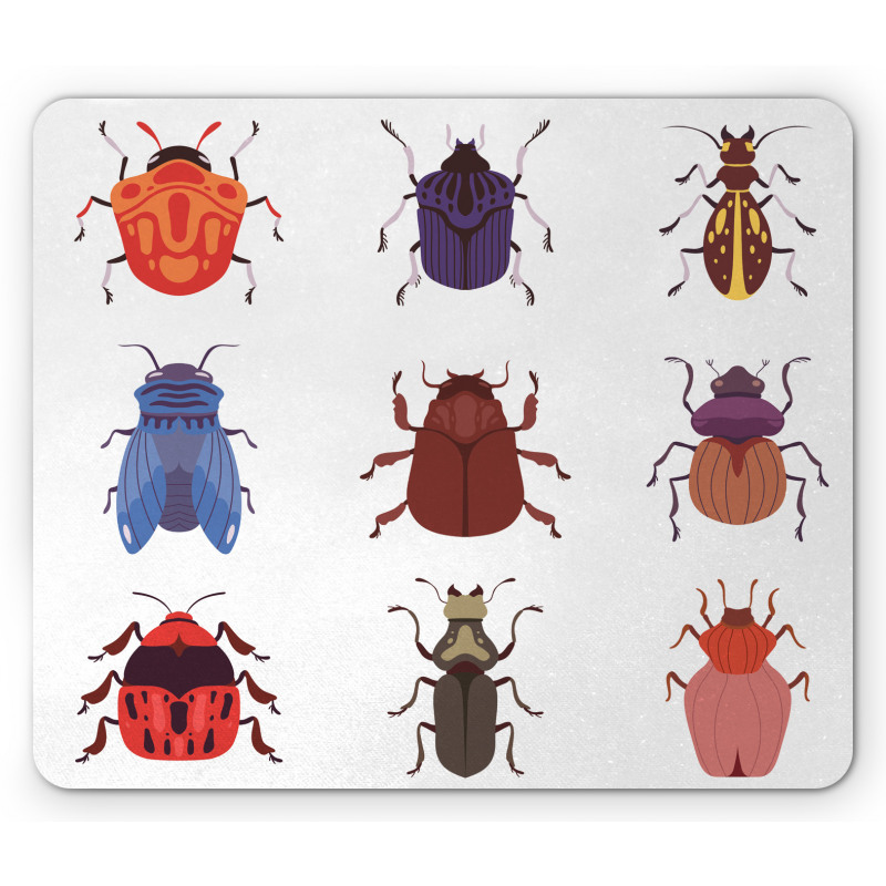 Various Creeping Species Mouse Pad