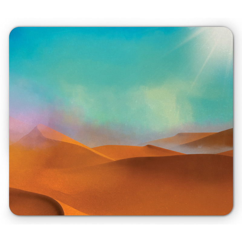 Fine Art Desert and Sky Scene Mouse Pad