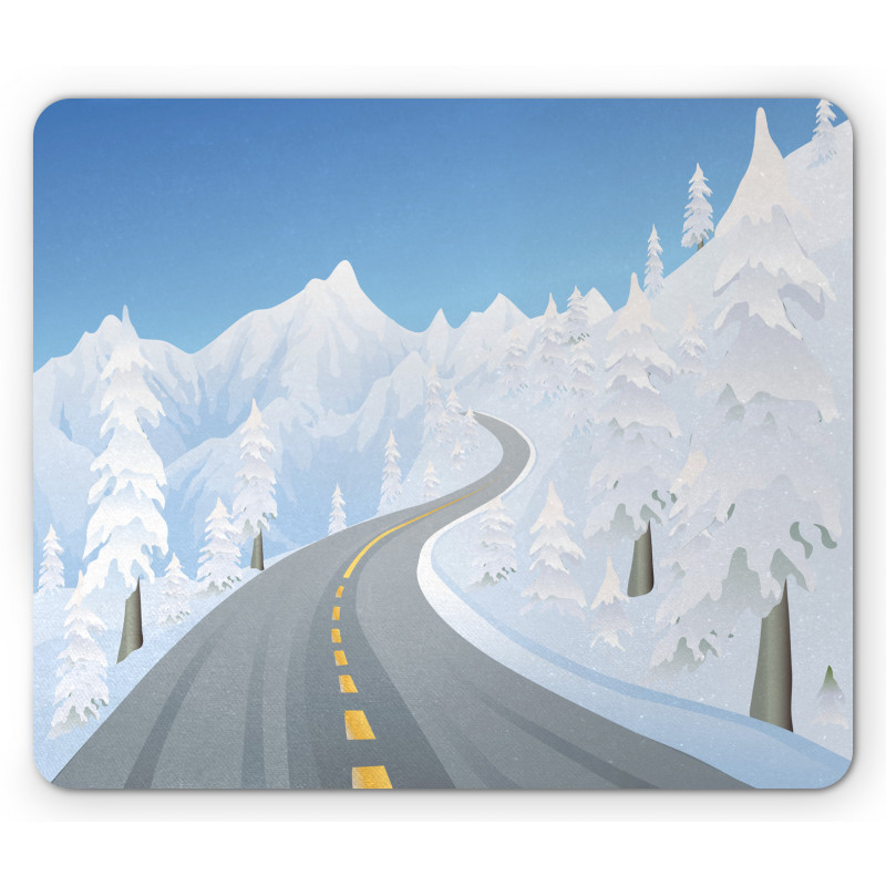 Road into the Mountains Mouse Pad