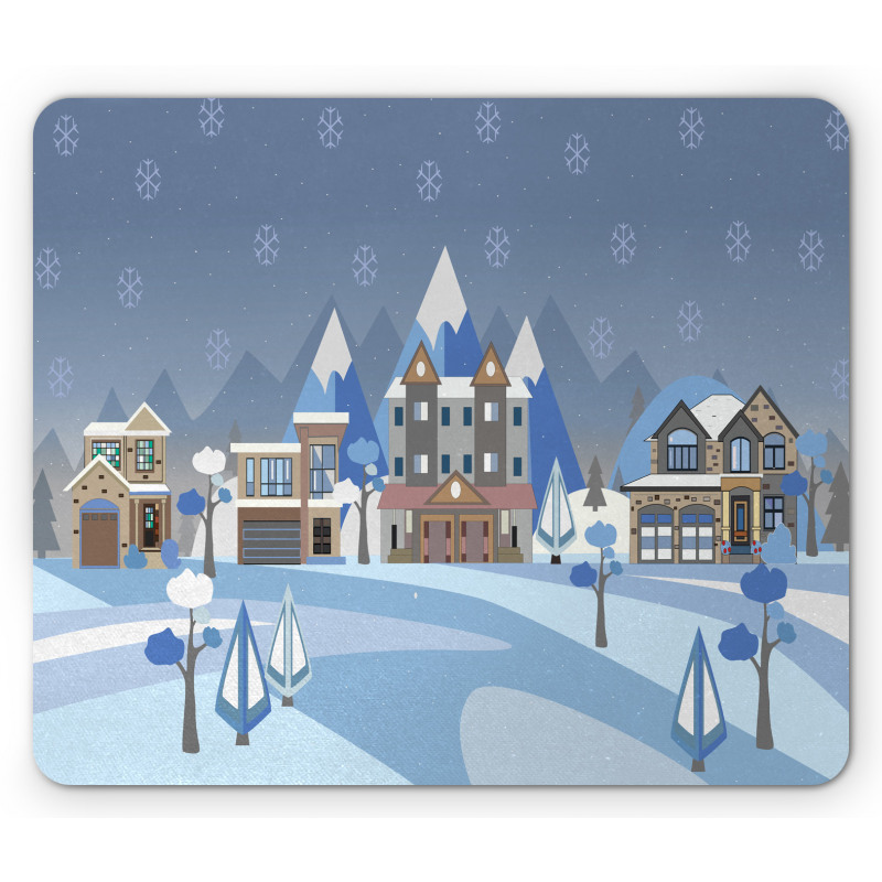 Vacation Time Travel Spot Mouse Pad