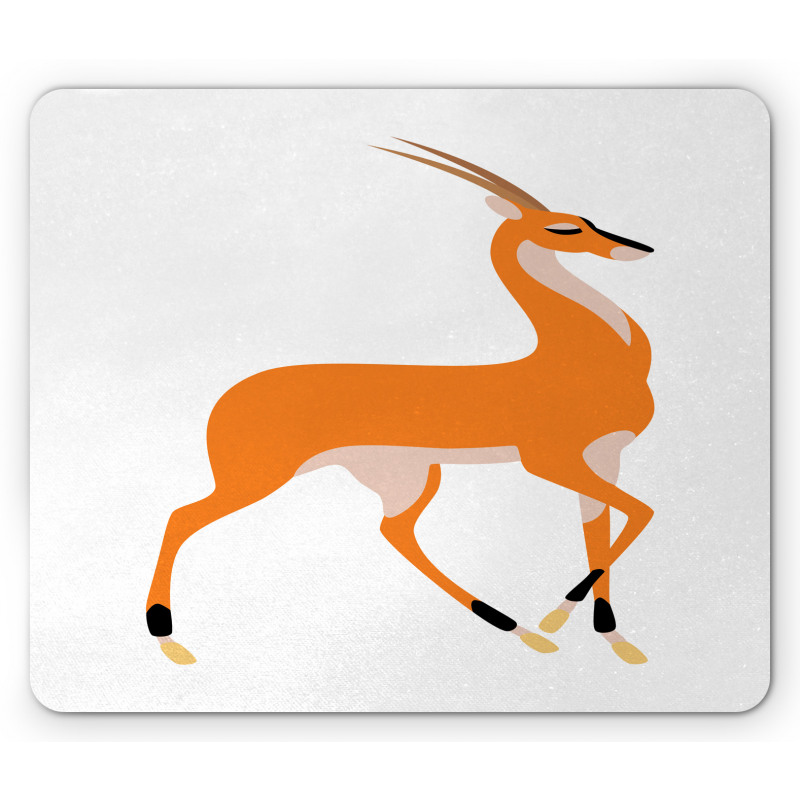 Side View Wildlife Animal Mouse Pad