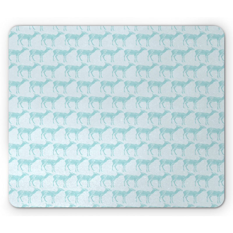 Modern Wild Baby Animal Mouse Pad