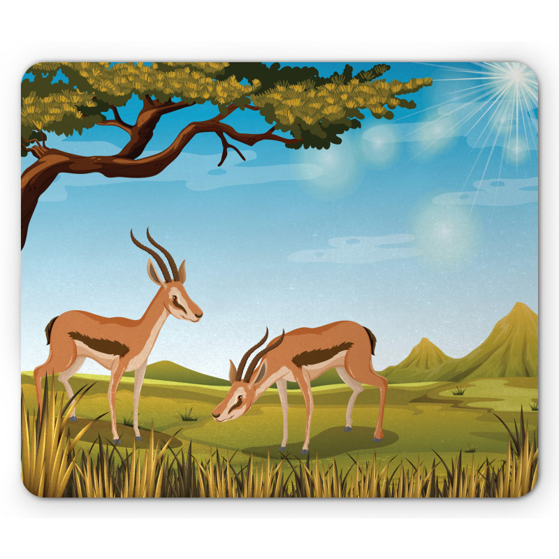 Wildlife Nature Scene Mouse Pad