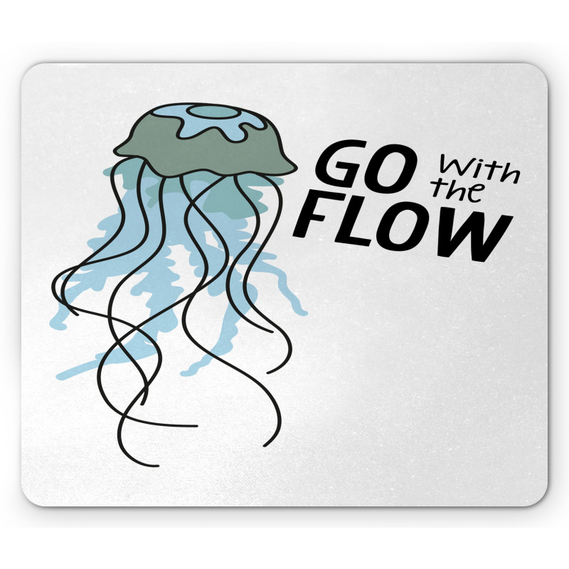 Go with the Flow Animal Mouse Pad