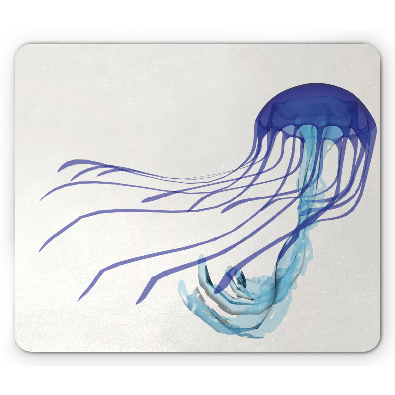 Aquatic Animal Tentacles Mouse Pad