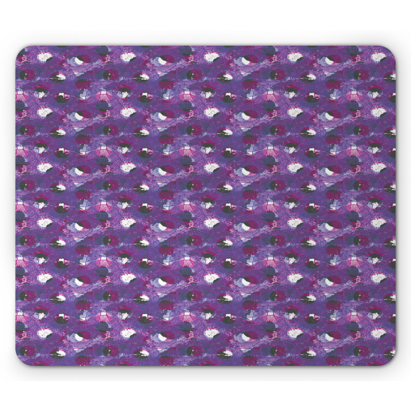 Jellyfish Forms Mouse Pad