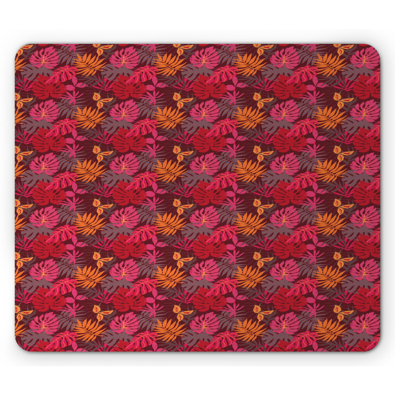 Warm Tones Botanical Mouse Pad