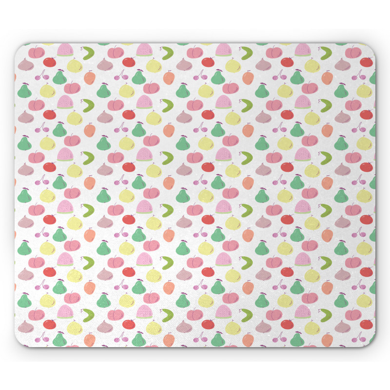 Pear Apple Cherry and Fig Mouse Pad