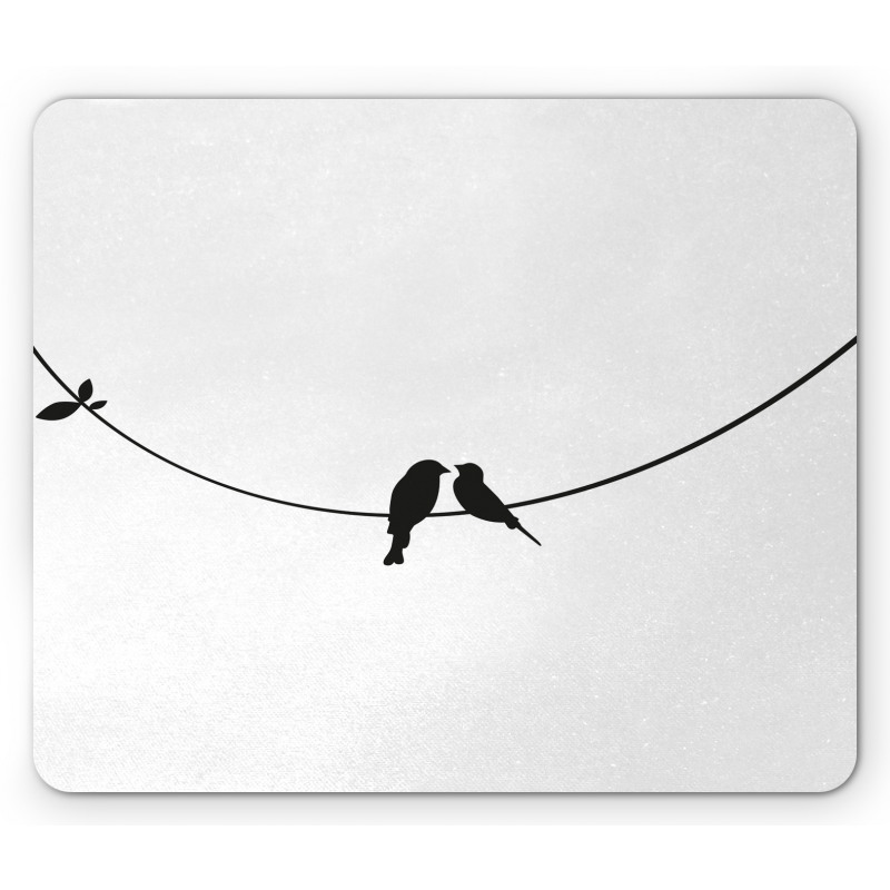 Simple Love Themed Mouse Pad