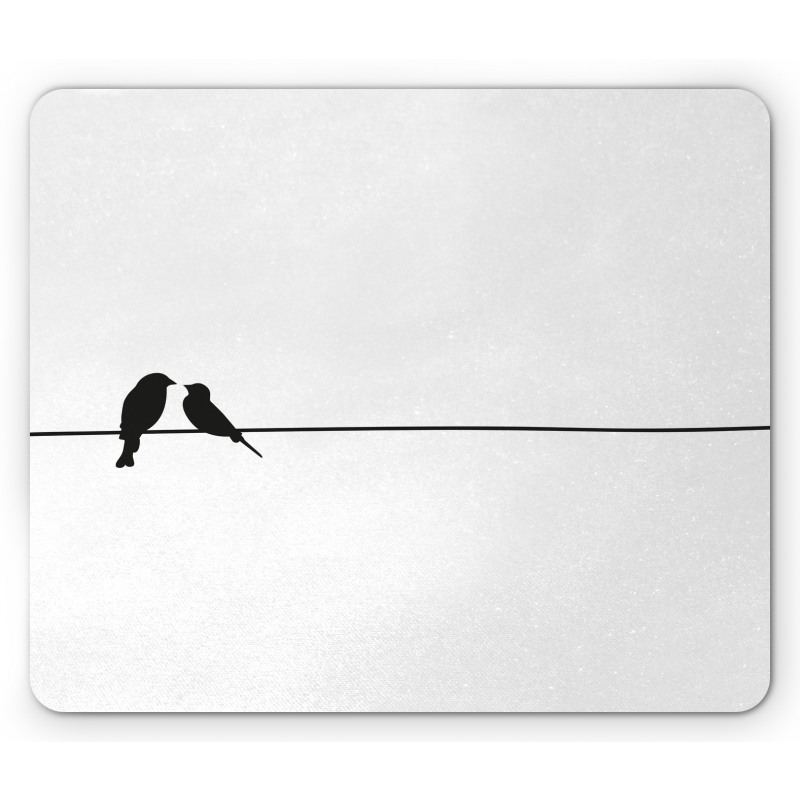 Minimal Romance Art Mouse Pad