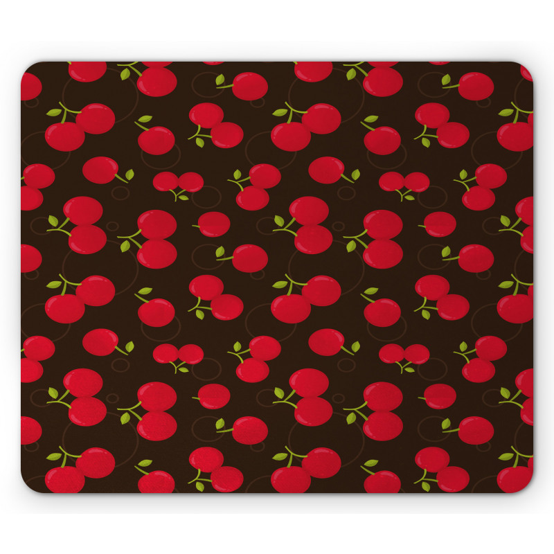 Repeating Summer Fruit Mouse Pad